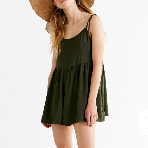 Urban Outfitters Tie-Strap Frock Romper/ XS. - Picture 3 of 12